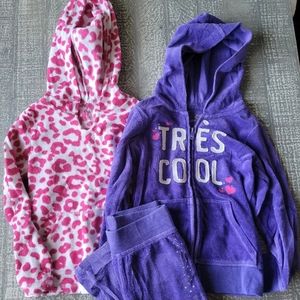 Girls Size 4 Hoodies